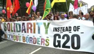 G20 : 20.000 manifestants de nouveau dans les rues