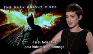The Dark Knight Rises: Interview Anne Hathaway VO st fr