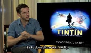 The Adventures of Tintin: Secret of the Unicorn: Interview S. Spielberg, P. Jackson, J. Bell et A. Serkis OV nl ond