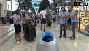 Baryl, le robot poubelle vedette des gares