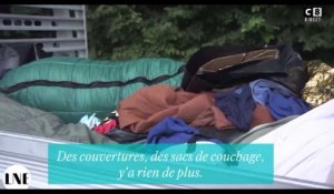 LNE : Les affaires des migrants de Calais jetées à la poubelle (vidéo)