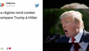 La Corée du Nord compare Trump à Hitler