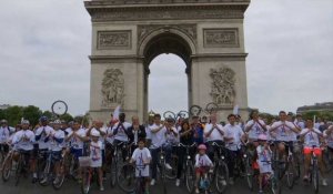 JO-2024: un vélodrome éphémère sur la place de l'Etoile à Paris