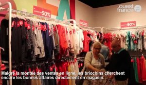 Saint-Brieuc. Reportage début des soldes