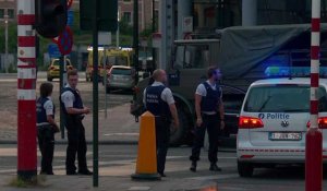 Les images après l'explosion "terroriste" dans la gare centrale de Bruxelles