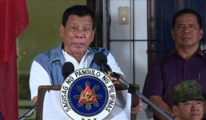 Philippines/loi martiale: "je n'avais pas le choix" (Duterte)