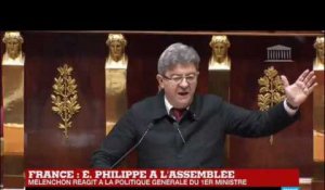 REPLAY - Discours de Jean-Luc Mélenchon à l'Assemblée Nationale