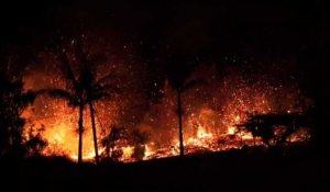 Le volcan Kilauea à Hawaï menace des maisons