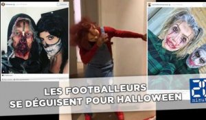 Les footballeurs se déguisent pour Halloween