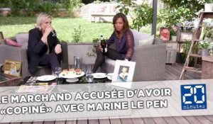 Karine Le Marchand accusée d'avoir «copiné» avec Marine Le Pen
