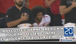 Colin Kaepernick boycotte l'hymne américain pour protester contre les violences faites aux Noirs