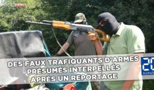 Des faux trafiquants d'armes présumés interpellés après un reportage