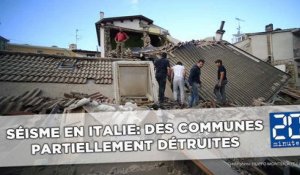 Séisme en Italie: La commune d'Amatrice partiellement détruite