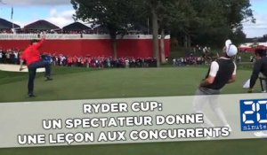 Ryder Cup: Un spectateur donne une leçon de golf à McIlroy
