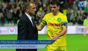 Djordjevic boude la fin de saison du FC Nantes