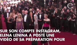 Cannes 2018 : le look totalement WTF d'Elena Lenina