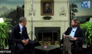 L'interview hilarante d'Obama par Galifianakis