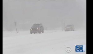 Washington DC, Géorgie, tempête de neige sur les Etats-Unis