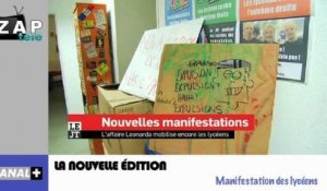 Zap télé: Les bonnets rouges passent à l'acte en Bretagne, les lycéens redescendent dans la rue