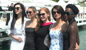 Jessica Chastain et sa team d'espionnes au Festival de Cannes!
