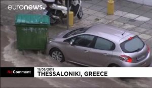 Grèce : Thessalonique les pieds dans l'eau