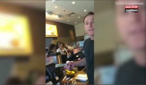 États-Unis : Un homme tient des propos racistes dans un café (Vidéo)