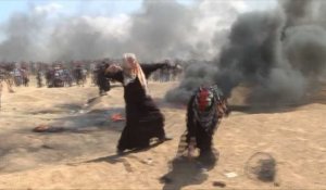 Violents heurts à la frontière entre Gaza et Israël
