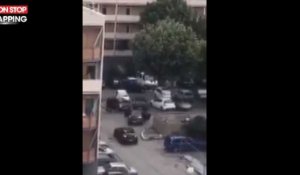 Marseille : Des hommes armés et cagoulés tirent sur des policiers, la vidéo choc