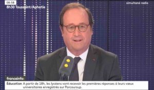 François Hollande n'exclut pas de se présenter en 2022 - ZAPPING ACTU DU 22/05/2018