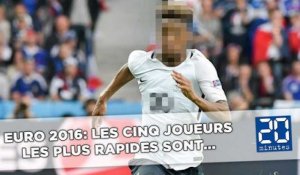 Euro 2016: Les cinq joueurs les plus rapides sont...