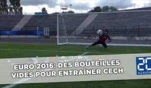 Euro 2016: Petr Cech améliore ses réflexes avec des bouteilles vides