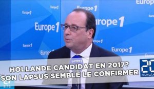 Hollande candidat en 2017? Son lapsus semble le confirmer