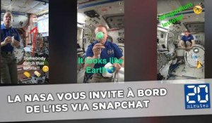 La NASA vous invite à bord de l'ISS via Snapchat