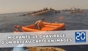 Le chavirage en direct d'un bateau de migrants