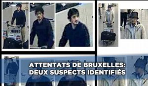 Attentats à Bruxelles: Deux suspects identifiés