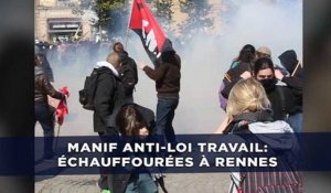Manifestation contre la Loi Travail: Des échauffourées éclatent à Rennes