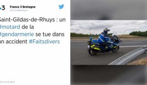 Morbihan. Un motard de la gendarmerie tué dans un accident de la route.