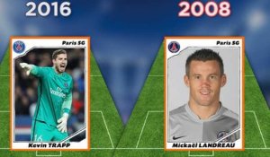 PSG-Manchester City: Les compos parisiennes de 2016 et de 2008