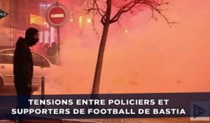 Supporters de Bastia interpellés, un blessé à l'oeil, chaos à Reims et en Corse