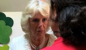 Villeurbanne: visite de Camilla à l'association SOS Femmes