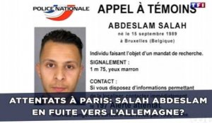 Attentats à Paris: La traque d'Abdeslam Salah étendue en Allemagne?