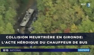 Collision meurtrière en Gironde: L'acte héroique du chauffeur de bus