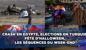 Crash en Egypte, élections en Turquie, Halloween, les séquences du week-end