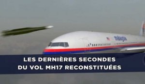 Les dernières secondes du vol MH17 reconstituées