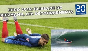 Euro 2016: Glissade de Griezmann, les meilleurs détournements
