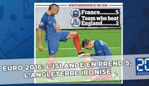 Euro 2016: L'Islande en prend 5, l'Angleterre ironise