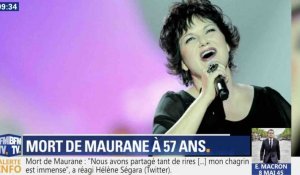 La chanteuse belge Maurane est décédée - ZAPPING ACTU DU 08/05/2018