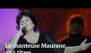 La chanteuse Maurane en 5 titres 