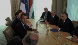 Rencontre bilatérale de Macron et Orban à Sofia