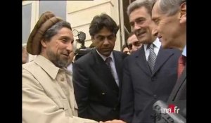 Le commandant Massoud à Paris